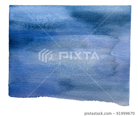 Blue Watercolor brush strokes background. Abstract art Aquarelle texture stain Blue Watercolor brush strokes background. Abstract art Aquarelle texture stain 91999670