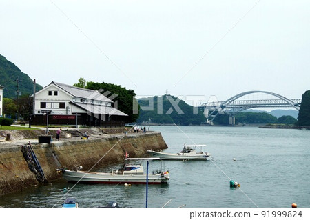 Scenery of "Misumi West Port", a world cultural heritage site in Uki City, Kumamoto Prefecture Scenery of "Misumi West Port", a world cultural heritage site in Uki City, Kumamoto Prefecture 91999824