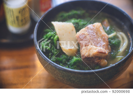 美味的宮古蕎麥麵 Soki 蕎麥麵和海藻 Asa 蕎麥麵午餐沖繩宮古島 92000698