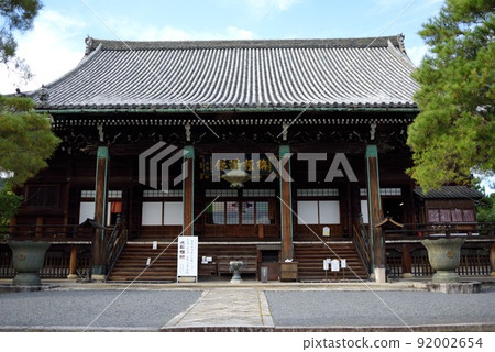 京都嵐山清涼寺正殿初秋 京都嵐山清涼寺正殿初秋 92002654