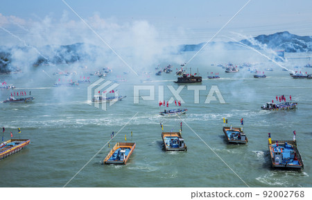 Fireworks Uldolmok Immortal Myeongryang Battle Reenactment Event Fireworks Uldolmok Immortal Myeongryang Battle Reenactment Event 92002768