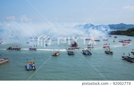 Fireworks Uldolmok Immortal Myeongryang Battle Reenactment Event Fireworks Uldolmok Immortal Myeongryang Battle Reenactment Event 92002778