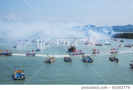 Fireworks Uldolmok Immortal Myeongryang Battle Reenactment Event Fireworks Uldolmok Immortal Myeongryang Battle Reenactment Event 92002779