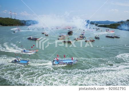 Fireworks Uldolmok Immortal Myeongryang Battle Reenactment Event 92002791