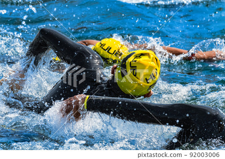 Triathlon swimmer Triathlon swimmer 92003006