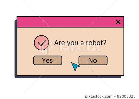 A set of user interface elements, UI and UX themes. In the vaporwave style of the 80-90s, retro collage. Vector illustration of windows and icons . 92003323