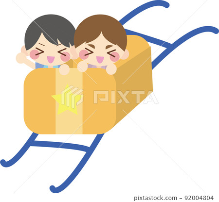 乘坐過山車的男孩 92004804