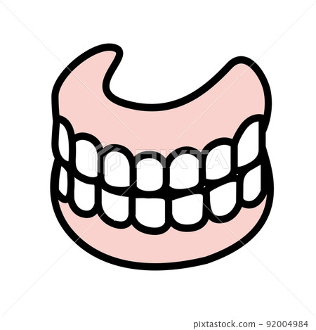 Denture illustration Denture illustration 92004984