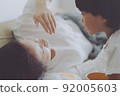 A child who cares for a sick mom 92005603