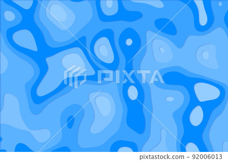 Paper craft, paper cut, stratum, gradation, abstract, 3D, CG, craft, design 92006013