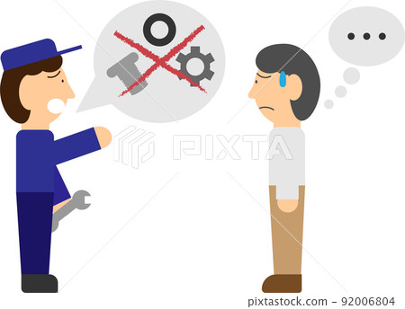 People who are confused by the explanation from the contractor that they can not repair because parts are not available due to discontinuation of production etc. People who are confused by the explanation from the contractor that they can not repair because parts are not available due to discontinuation of production etc. 92006804