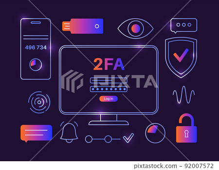 Two factor authentication 92007572