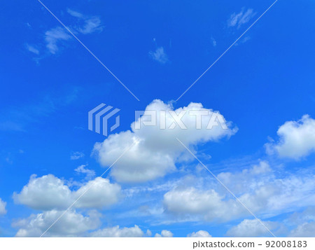 Beautiful blue sky and white clouds Beautiful blue sky and white clouds 92008183