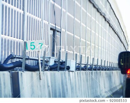 Sound insulation on highway Sound insulation on highway 92008533