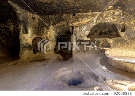 cave ancient dwellings in the zelve valley in cappadocia cave ancient dwellings in the zelve valley in cappadocia 92008888