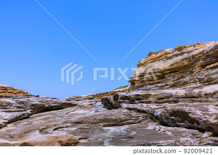 和歌山縣白浜町千疊敷岩板國家風景名勝區 92009421