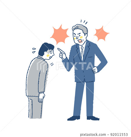 一個被老闆嚇到的商人 92011553