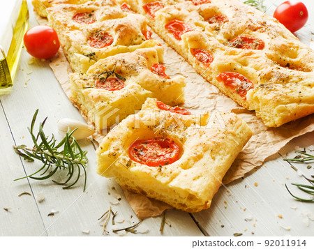 Traditional italian focaccia 92011914