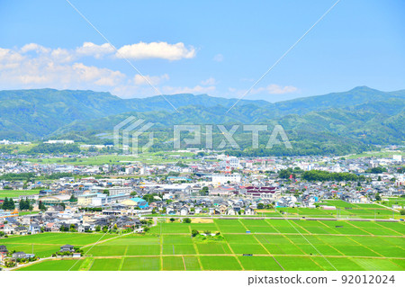 View of Nozawa-Nakagomi Station, Saku City, Nagano Prefecture (Saku City, Nagano Prefecture) [2022.6] 92012024
