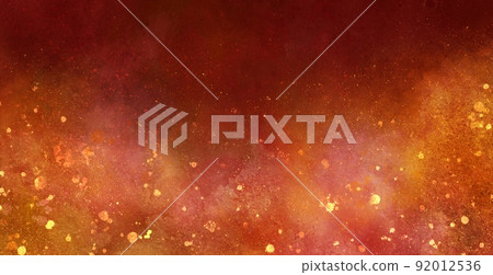 Medetai Enji hand-painted background texture material New Year's card 92012536