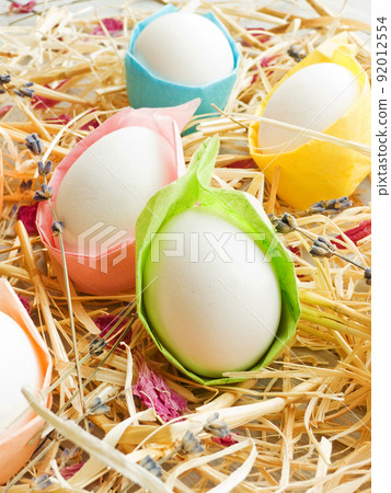Colorful Easter eggs Colorful Easter eggs 92012554