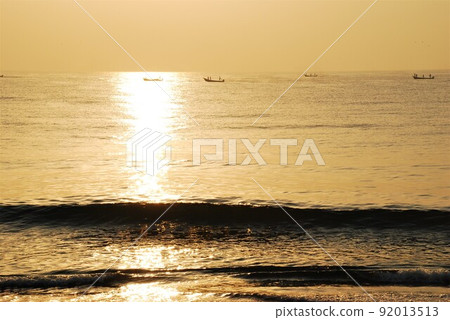 indian, sunrise, morning sun 92013513