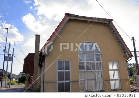 Omi Railway Retro Station Toriimoto Station 92013951