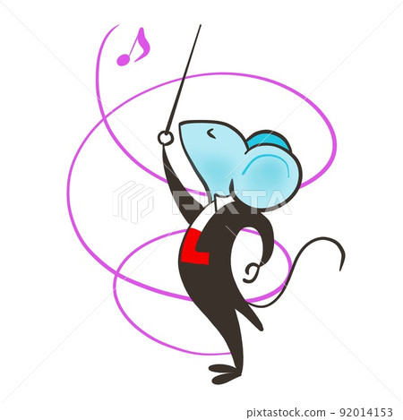 Illustration that a mouse is good at conducting 92014153