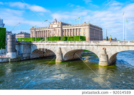 Swedish Parliament House in Stockholm 92014589