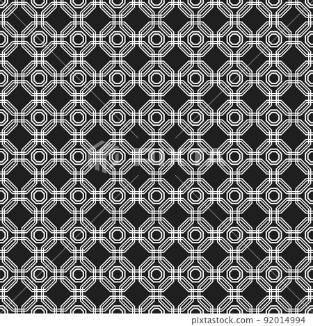Seamless Vector Abstract Pattern With Octagonal Shapes Seamless Vector Abstract Pattern With Octagonal Shapes 92014994
