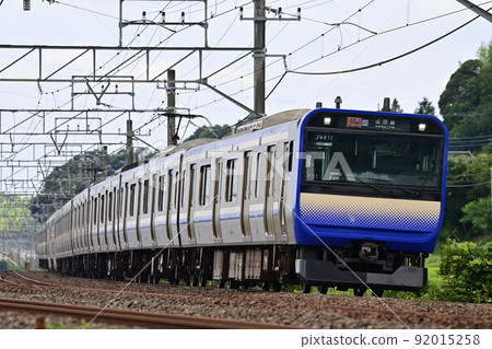 Narita Line Sakura-Shisui JR East E235 series 1000 series F-11 organization (Kamakura) Narita Line Sakura-Shisui JR East E235 series 1000 series F-11 organization (Kamakura) 92015258