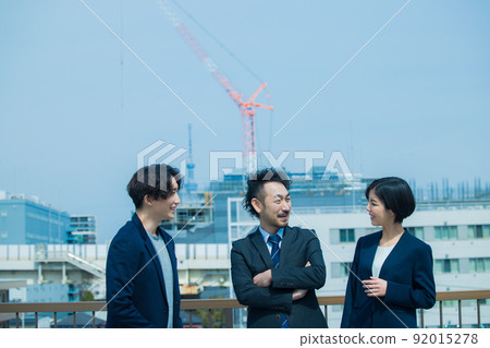 商務藍天套裝 92015278