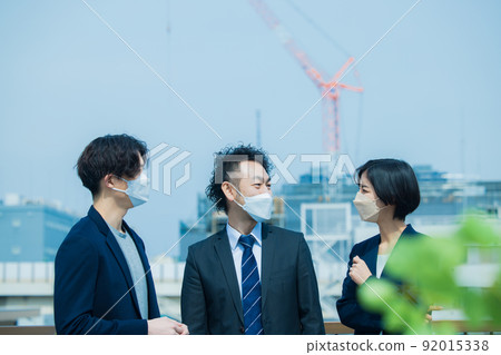 商務藍天套裝 92015338