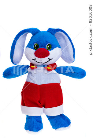 soft toy hare isolated 92016008
