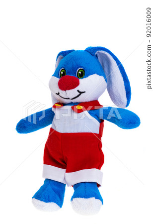 soft toy hare isolated 92016009