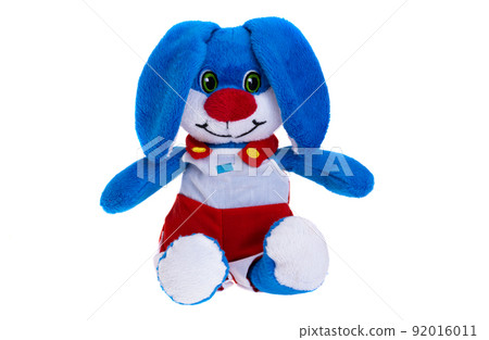 soft toy hare isolated 92016011
