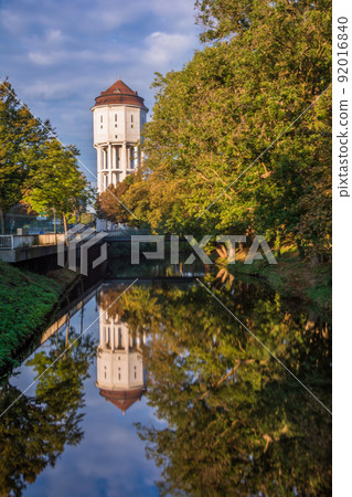 The Water tower in City Emden, Germany The Water tower in City Emden, Germany 92016840