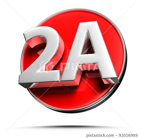 2A red circle. 2A red circle. 92016989