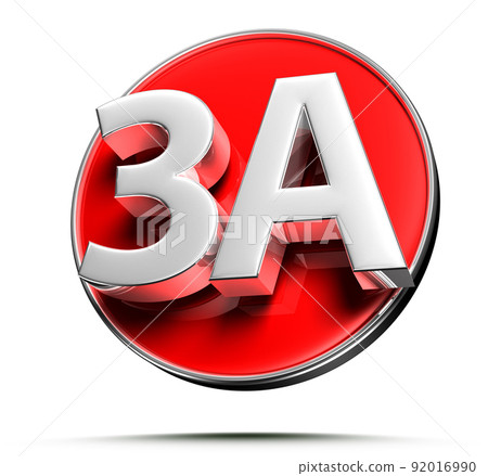 3A red circle. 92016990