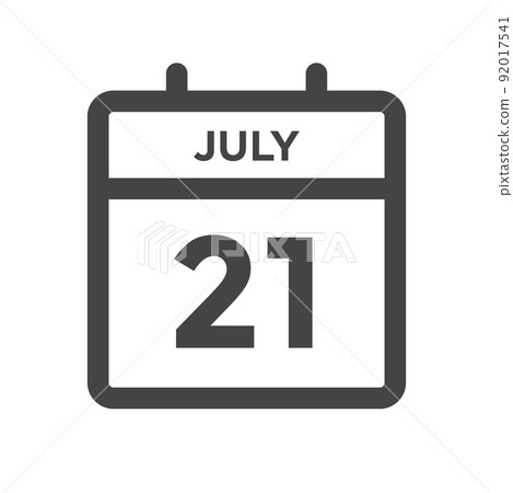 July 21 Calendar Day or Calender Date for Deadlines or Appointment July 21 Calendar Day or Calender Date for Deadlines or Appointment 92017541