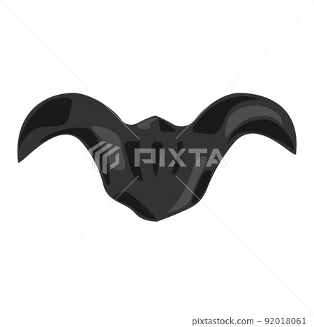 Cartoon Mid Autumn Festival Food. Water Caltrop isolated on white background, flat design, vector, illustration, EPS10 92018061