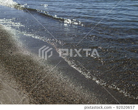 Waves to beat on the sandy beach Waves to beat on the sandy beach 92020657