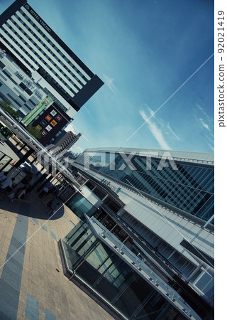 JR富山站（車站大樓、車站旋轉、圓形大樓） 92021419