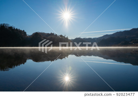 Waterside scenery Katsura River, Yamanashi Prefecture 92023477