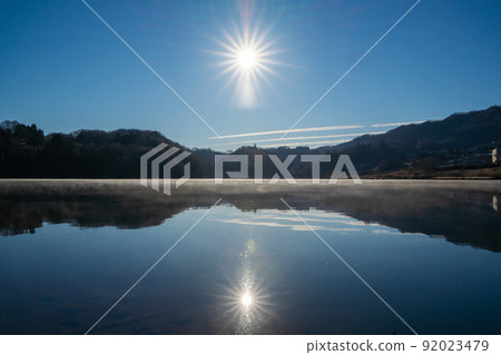Waterside scenery Katsura River, Yamanashi Prefecture 92023479
