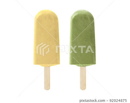 ice cream stick isolated on white background 92024875
