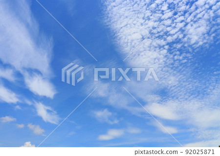 Blue sky and clouds Blue sky and clouds 92025871