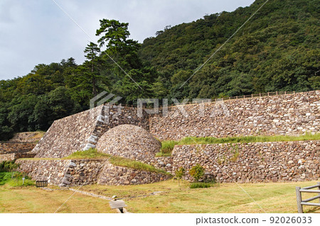 鳥取縣/鳥取城/鳥取城遺址石垣真紀（石垣真紀） 92026033