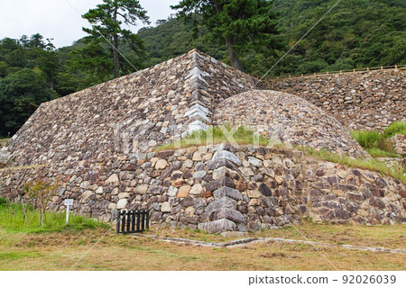 鳥取縣/鳥取城/鳥取城遺址石垣真紀（石垣真紀） 92026039