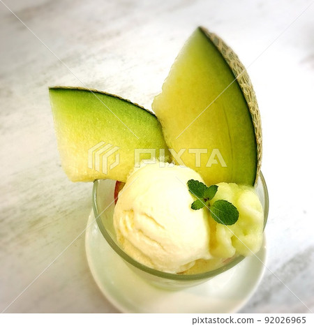 美味的甜瓜凍糕 92026965